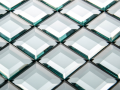 Decourative glass tile Wall glass Bevelled wall glass northern ireland Belfast glass