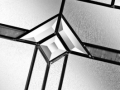 Bevled texture obscure glass for domestic front doors leaded light glass overlay in Derry city and Northern ireland.png