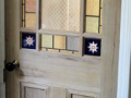 Deourative coloured textured glass leaded light for domestic internal doors lead lines and coloured glass designed and manufactured in derry city and northern ireland.png