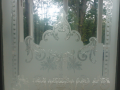 Traditional edwardian Sandblasted and acid etching in ireland by Art glass ireland.png