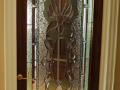 wooden doors Deourative coloured Beveled glass clear and obscure for domestic internal doors lead lines and coloured glass designed and manufactured in derry city and northern ireland.png