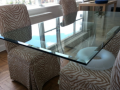 Quality new toughen glass frameless table top glass made in ireland