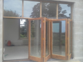 Pilkington Spacia-www.allpurposeglazing.com Contempory design thin frame bi-fold patio door Glazing in Ireland-