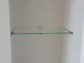 glass shelves Basic bathroom glass shelf glass toughen display Shelf custom made any size large glass shelves derry city northern ireland