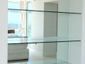 new design interir custom made glass interior design glass shelves modern glass derry city northern ireland
